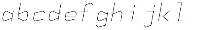 Neue Konstrukteur Round Thin Italic