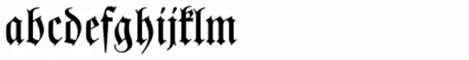 Neue Luthersche Fraktur Medium Titel