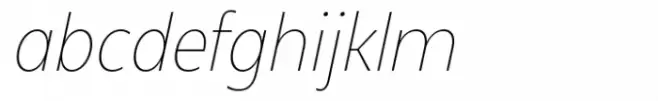 Neue Reman Gt Extra Light Condensed Italic