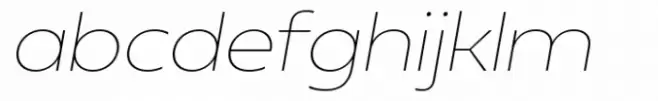 Neue Reman Sans Extra Light Semi Exp Italic