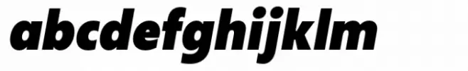 Neue Reman Sans Heavy Semi Condensed Italic