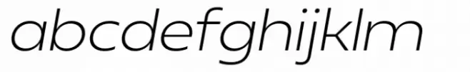 Neue Reman Sans Light Semi Expanded Italic