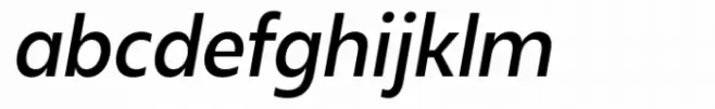 Neue Reman Sans Medium Semi Condensed Italic