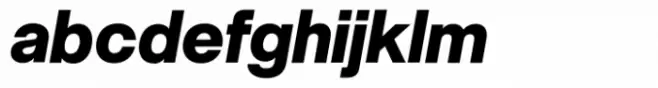 Neue Singular H Extra Bold Italic