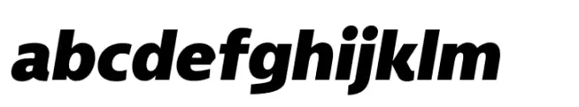 NeueType Heavy Italic