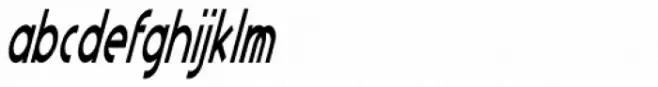 Neues Bauen Condensed Italic