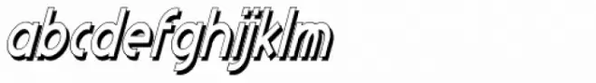 Neues Bauen Shadow Italic