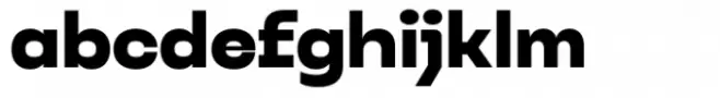 Neugro Typeface Extra Bold