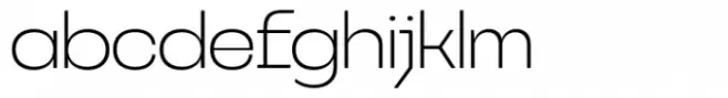 Neugro Typeface Extra Light