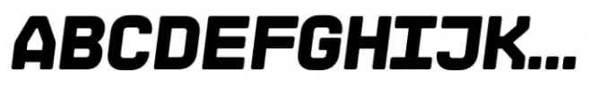 Neumonopolar Extra Bold Italic