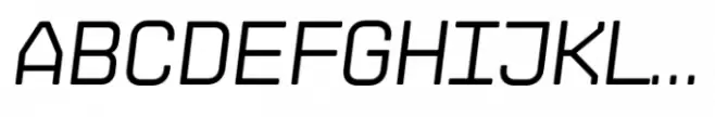 Neumonopolar Light Italic