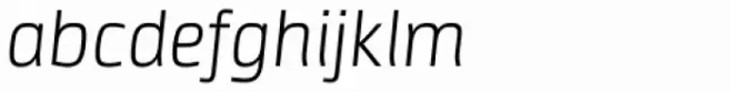 Neuron Angled ExtraLight Italic