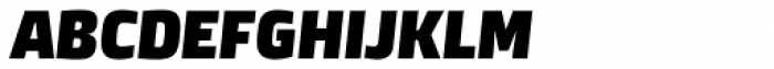 Neuron Angled SC Black Italic