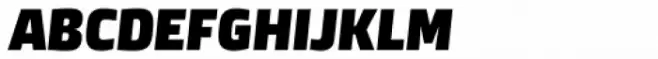 Neuron Angled SC Black Italic