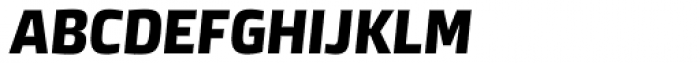Neuron Angled SC ExtraBold Italic