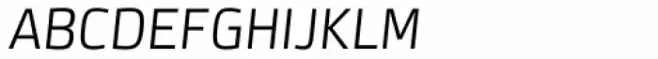 Neuron Angled SC ExtraLight Italic