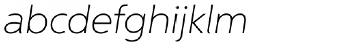Neutro Thin Italic