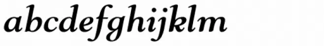 Nevia BT Pro Bold Italic