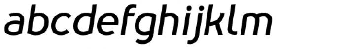 Nevo Semi Bold Italic