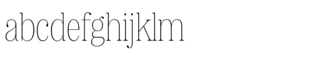 Nevoa Thin Semi Condensed