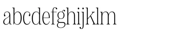 Nevoa Ultra Light Semi Condensed