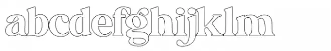 New American Vintage Outline