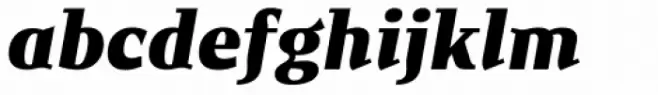 New June Serif ExtraBold Italic