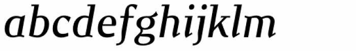 New June Serif Medium Italic