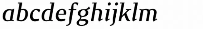 New June Serif Medium Italic