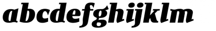 New June Serif UltraBold Italic
