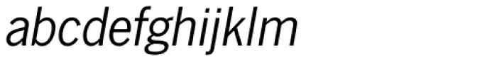 News Gothic E Italic