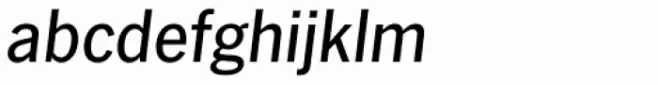 News Gothic No. 2 Std Medium Italic