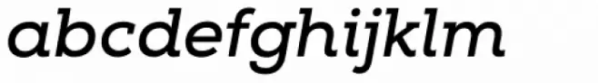 Nexa Slab Bold Italic