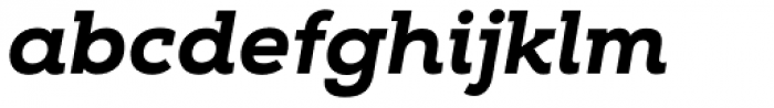 Nexa Slab Heavy Italic