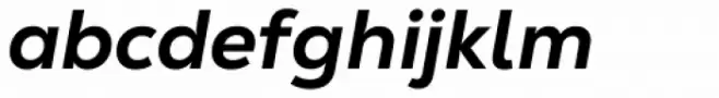 Nexa Text Extra Bold Italic