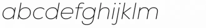 Nexa Thin Italic