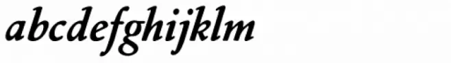 Nicolas Jenson SG ExtraBold Italic