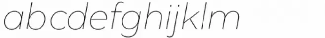 Nietos Thin Italic