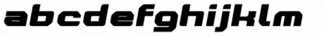 Nightjar Text Black Oblique