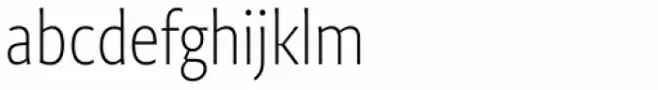 Niko Extra Condensed Thin