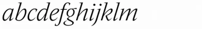 Nikola Light Italic