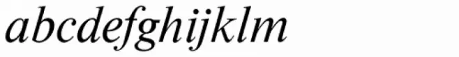 Nimbus Roman D Italic