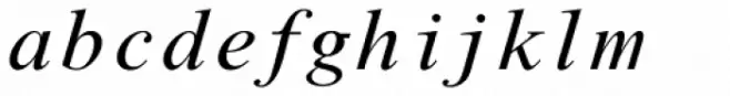 Nimbus Roman Mono M Italic