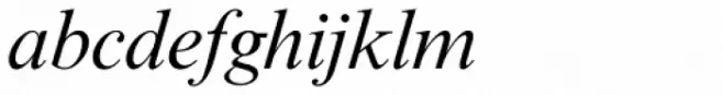 Nimbus Roman No 9 Italic