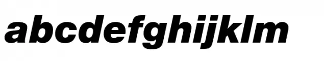 Nimbus Sans Arabic Black Italic