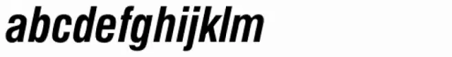 Nimbus Sans D Cond Bold Italic