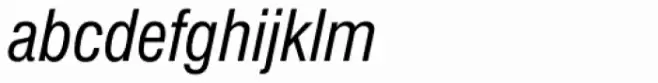 Nimbus Sans D Cond Italic