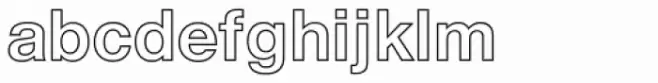 Nimbus Sans D Outline Bold