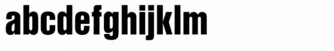 Nimbus Sans L Black Condensed