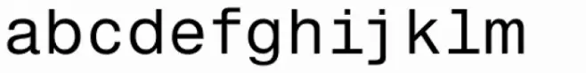 Nimbus Sans Mono M Regular